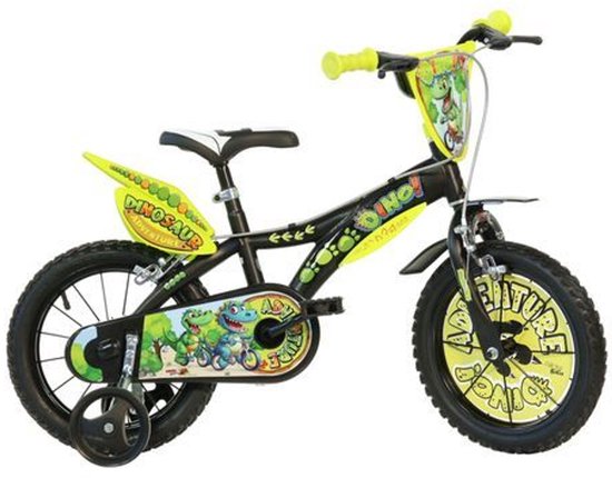 Dino Bikes Kinderfiets 16 inch dinosaurus van Merkloos