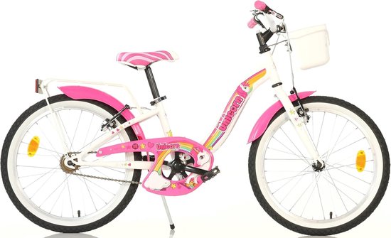 Dino Bikes Kinderfiets 20 inch Unicorn van Merkloos