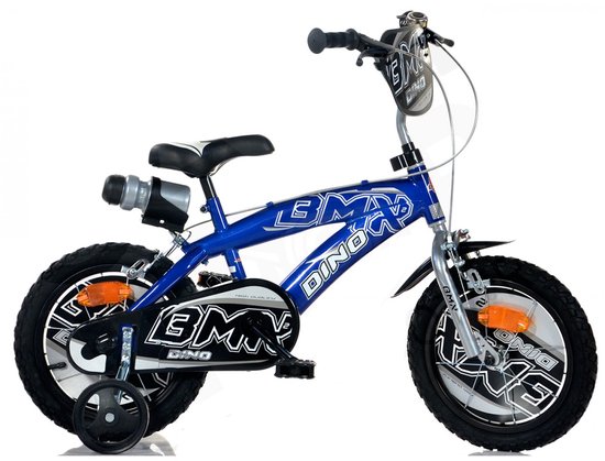 Dino Bikes Kinderfiets BMX Blauw 14 Inch van Merkloos