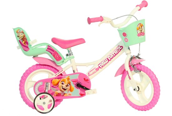 Dino Bikes Paw Patrol Skye 12 Inch Meisjesfiets Doortrapper van Dino Bikes