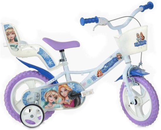 Dino Bikes Snow Queen Meisjesfiets 12 inch van Merkloos