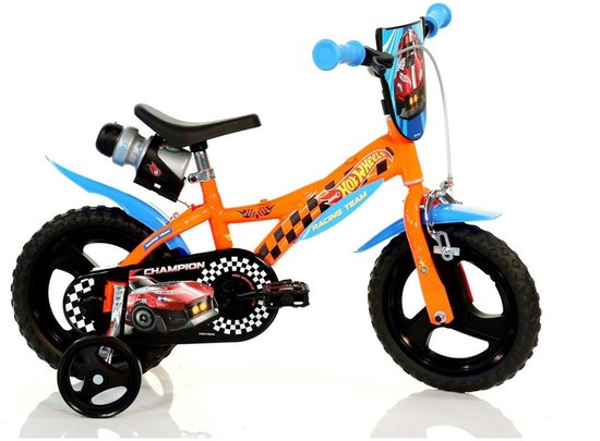 Dino Kinderfiets Hot Wheels 12 inch