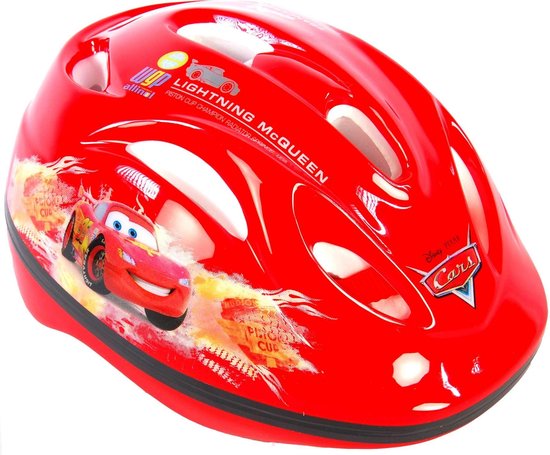 Disney Cars Fietshelm - Rood - 51-55 cm van Disney