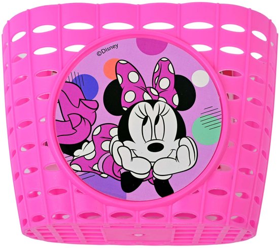 Disney Minnie Plastic Mandje - Meisjes - Roze