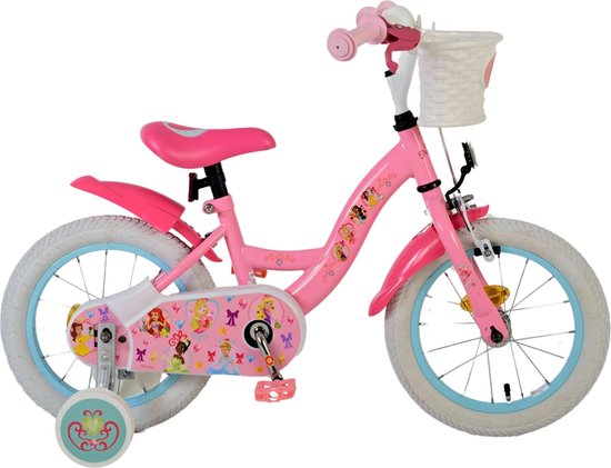 Disney Princess Kinderfiets - Meisjes - 14 inch - Roze van Disney