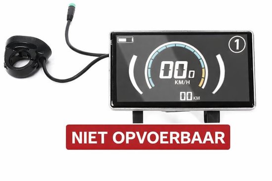 Display fatbike Ouxi V8 PRO HC80 van Merkloos
