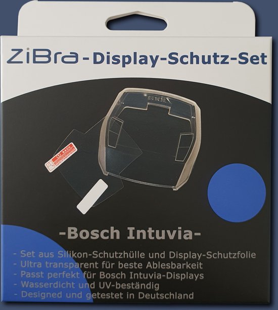 Displayhoesje Zibra voor Bosch Intuvia (UV bestendig) van Zibra