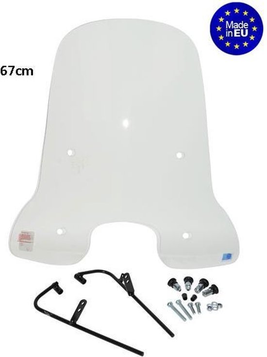 DMP Windscherm plus bevestigingset Kymco Like van DMP