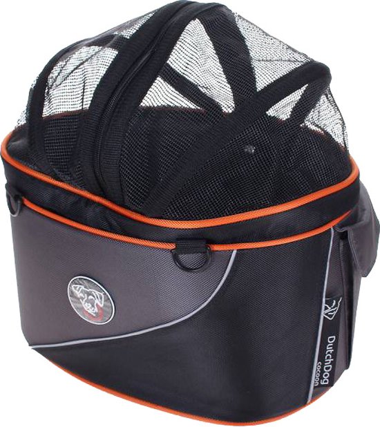 Doggy Ride draagtas Cocoon XXL, antraciet/zwart 50,0 x 51,5 x 33,0 cm van Doggy Ride