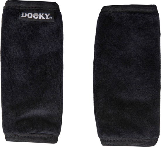 Dooky universele Gordel Pads 2 stuks - Zwart van Dooky