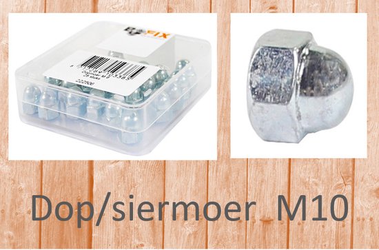 Dopmoer / siermoer Bofix M10 (12 stuks) van $