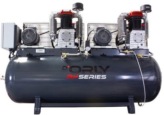 D’Orly RH-series DRH-50055 Tandemcompressor – 500 L – 1300 L/min – Industrieel