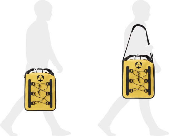 DoYourOutdoor fietstas 23l geel van #DoYourOutdoor