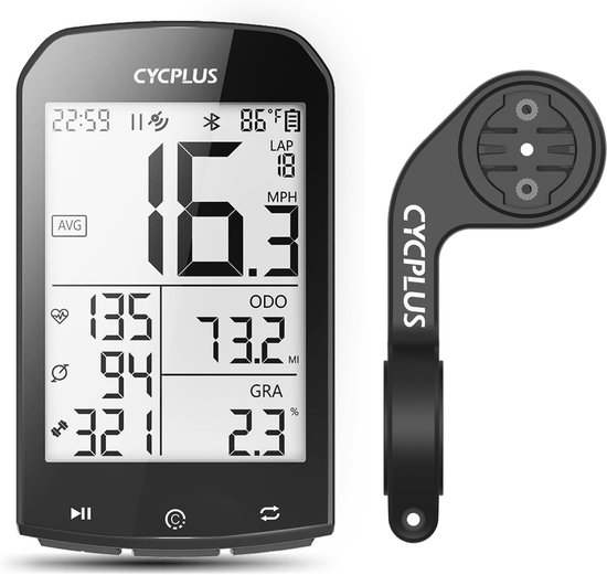 Draadloos Fietscomputer - Kilometerteller fiets - Fiets accessoires - Waterdichte - 2,9 Inch lcd-scherm - Eenvoudig te Installeren