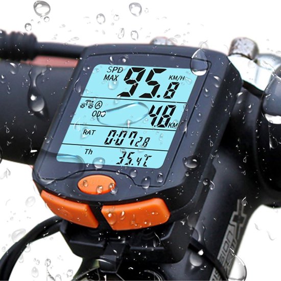 Draadloze Fietscomputer - Kilometerteller Fiets - Waterdicht