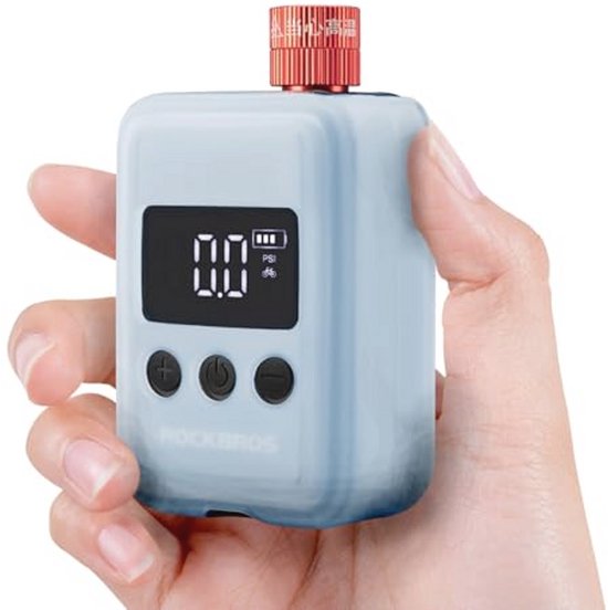 Draadloze Mini Fietspomp tot 150 PSI - Oplaadbare Compacte Fietspomp met LED Indicator