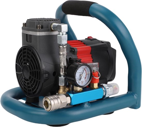 Draagbare Air Compressor - Draadloze Compressor - Banden Oppompen - 8 Bar Instelbaar - 1.5 Liter Tank