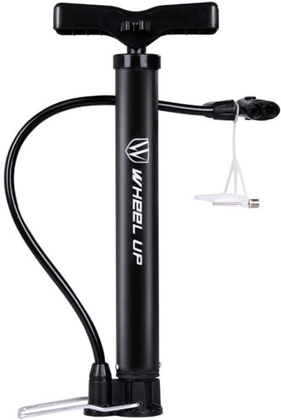 Draagbare Automatische Voetpomp - Zwart - Mini Luchtpomp voor Fiets - Voor Presta en Schrader Ventielen