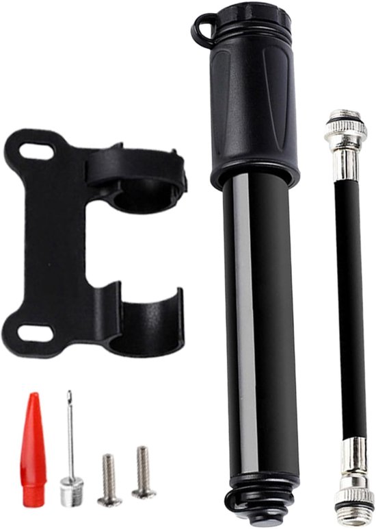 Draagbare Fietspomp - Compacte Fietspomp - Fietsbanden Oppompen - Solide Aluminiumlegering - 20 cm - Enkel kenmerk