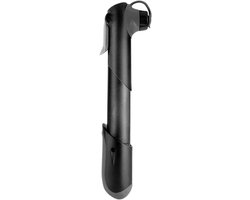 Draagbare Fietspomp - Mini Bandenpomp - Onderweg Banden Oppompen - Met Geïntegreerde Meter - 18 cm - Aluminium