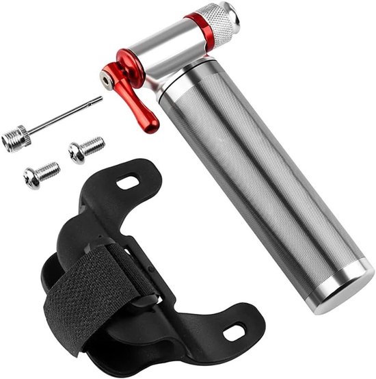 Draagbare Fietspomp voor Snelle Inflatie van Fietsen, Mini CO2 Pomp voor Weg-, Mountain- en BMX-fietsen