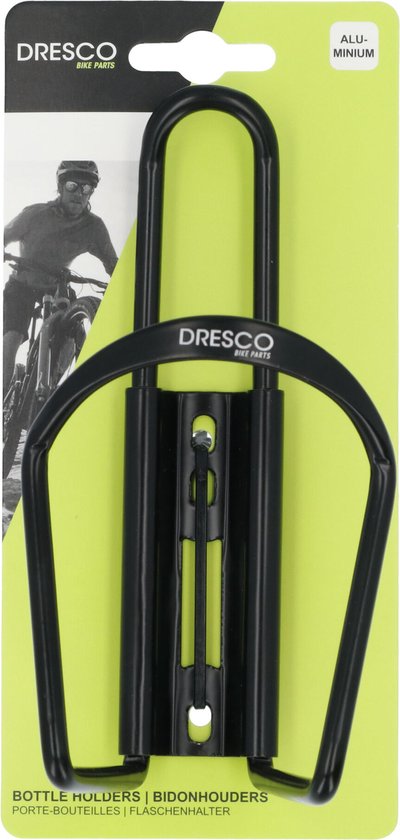 Dresco Bidonhouder Aluminium Zwart