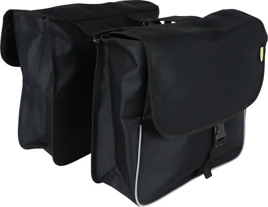 Dresco Dubbele Fietstas Basic Shopper 32 Liter van Dresco