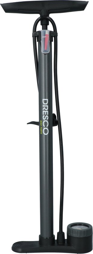 Dresco Fietspomp met Manometer Compact van Dresco