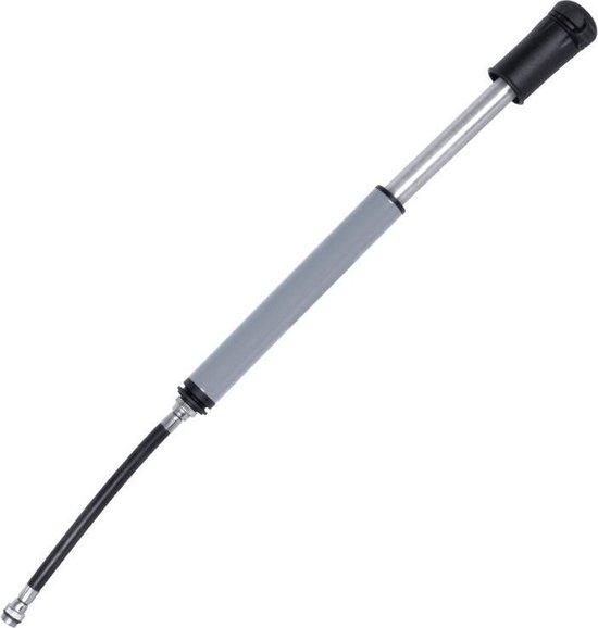 Dresco - Framepomp - Mini Delux - 20 cm - Dunlop, Presta, Frans Ventiel - Chroom van Dresco