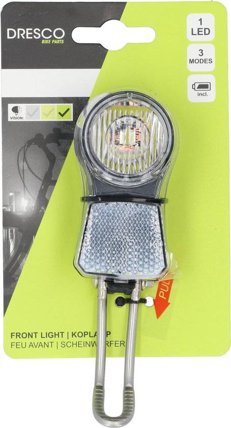 Dresco Led Battery Front Light Swift 2.0