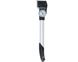 Dresco Mini Pomp met Manometer 29,6cm - Fietspomp van Dresco