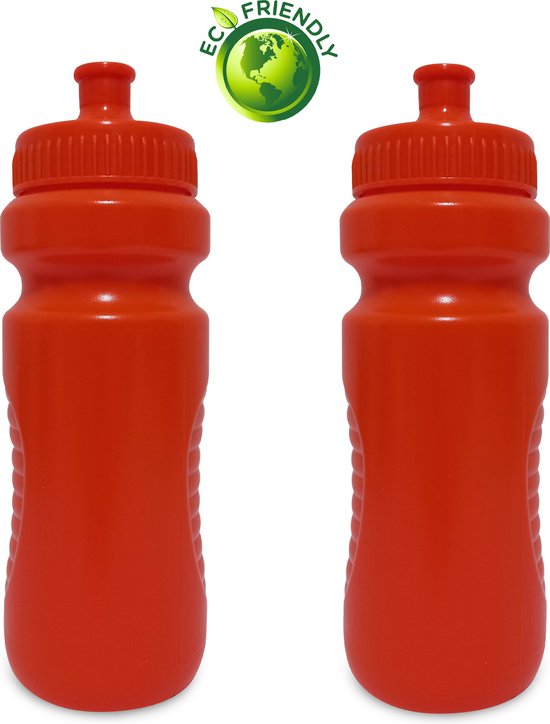 Drinkbus Hardlopen/sporten 700ml x2 - Oranje Drinkflessen van $