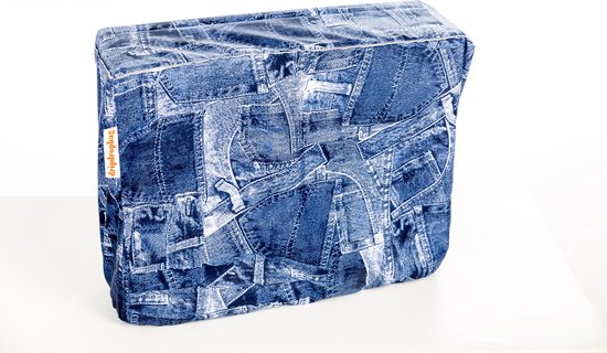 Dripdropbag Regenhoes Voor Schoudertas Jeans 40 X 30 X 20 Cm van Dripdropbag