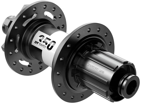 Dt Swiss 350 Classic Disc 6b Boost Shimano/sram Hg Achternaaf Zilver 28H / 12 x 148 mm