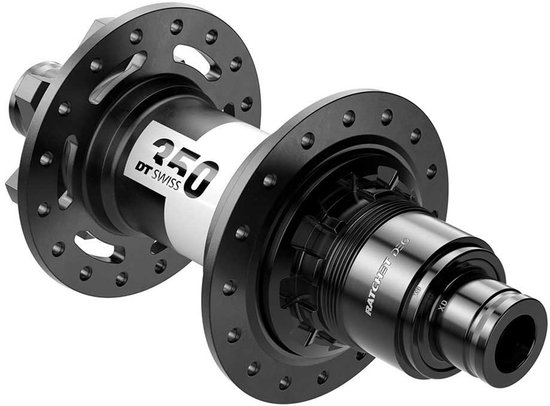 Dt Swiss 350 Classic Disc 6b Boost Sram Xd Achternaaf Zilver 32H / 12 x 148 mm