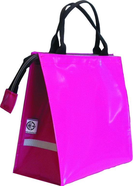 Du Baj BIKEshopper Pink - Enkele Fietstas - Achter - 21 l - Roze van Du Baj