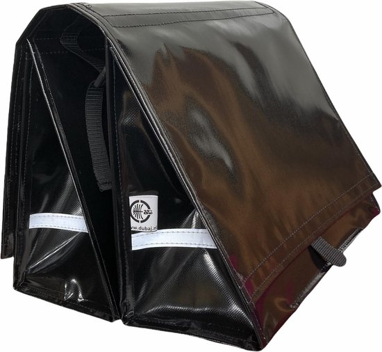 Du Baj  Budget L Black - Dubbele Fietstas - 45 l - Zwart van Du Baj