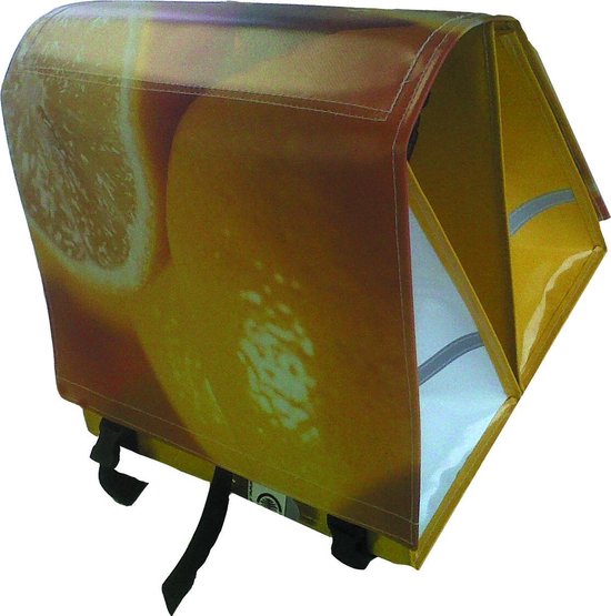 Du Baj  Budget L Photo Citrus - Dubbele Fietstas - 45 l - Geel van Du Baj