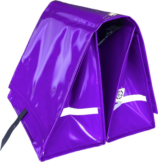Du Baj Budget L Purple - Dubbele Fietstas - 45 l - Paars van Du Baj