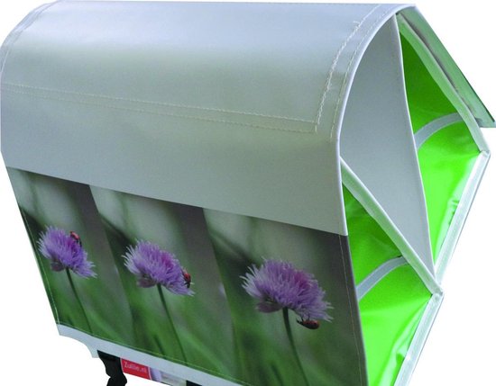 Du Baj large LUXE - Dubbele Fietstas - 45 l - Photo Ladybug van Du Baj