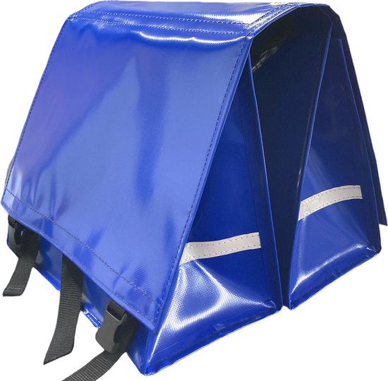 Du Baj large LUXE - Dubbele Fietstas - 45 l - Royal Blue van Du Baj