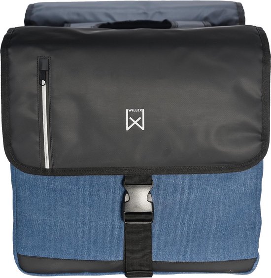 Dubbele businesstas Blauw/Zwart 30L van Samsonite