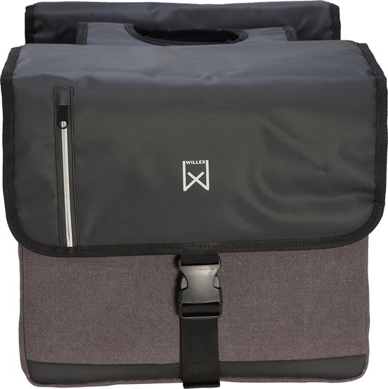 Dubbele businesstas Grijs/Zwart 30L van Decathlon