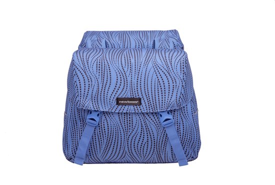 Dubbele fietstas New Looxs Joli Alma 37L - 38 x 18 x 30 cm (2x) - Blauw van New Looxs
