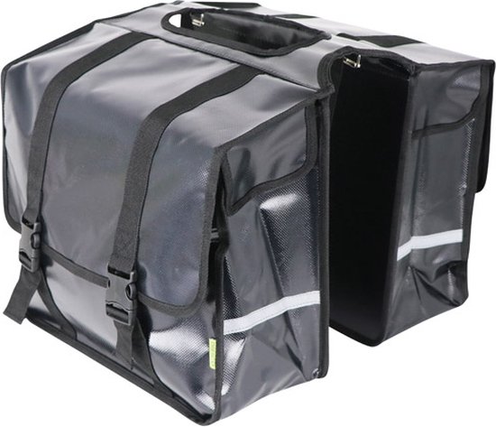 Dubbele Fietstas Transporter 40L van Basil