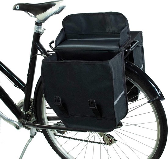 Dubbele Fietstas - Waterdicht / VEEL BAGAGERUIMTE - fietsen winkelen van FastRider