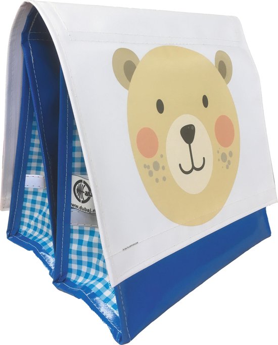 Dubbele kinderfietstas BEAR S van New Looxs