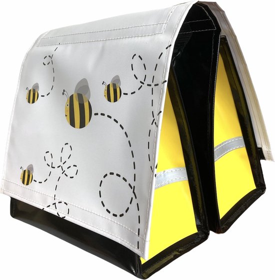 Dubbele kinderfietstas BEES S van New Looxs