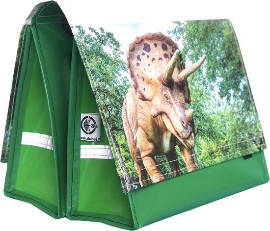 Dubbele kinderfietstas dino van Basil
