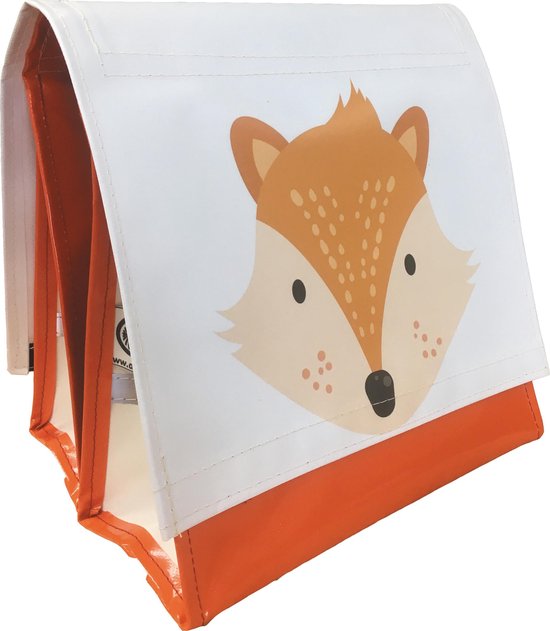 Dubbele kinderfietstas FOX S van New Looxs